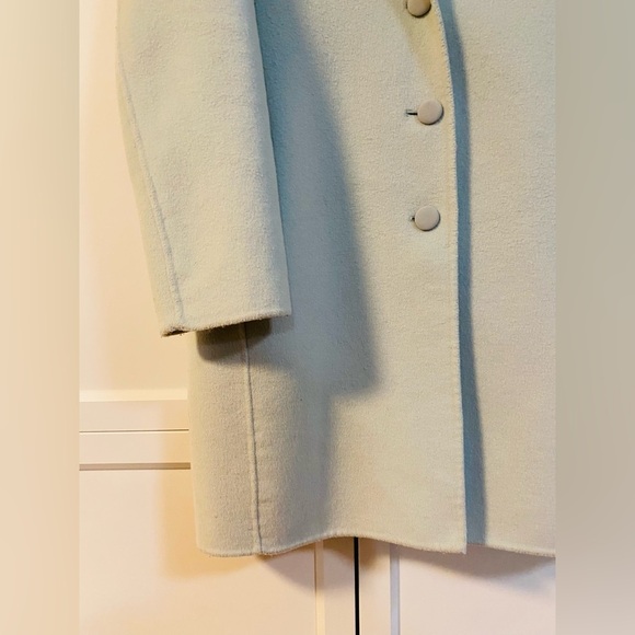 Mint Wool Blend Topcoat | Size M - Picture 8 of 8